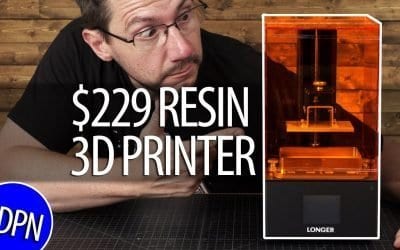 $229 Resin 3D Printer / Longer3D Orange 10 – Does It Work?