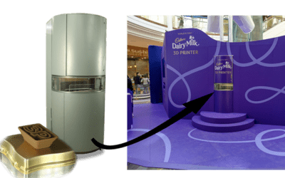 3P Innovation’s technology helps launch Cadbury Dairy Milk 3D printer