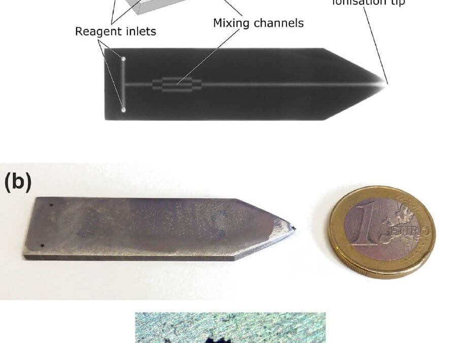 3D Printed Stainless Steel Microreactor