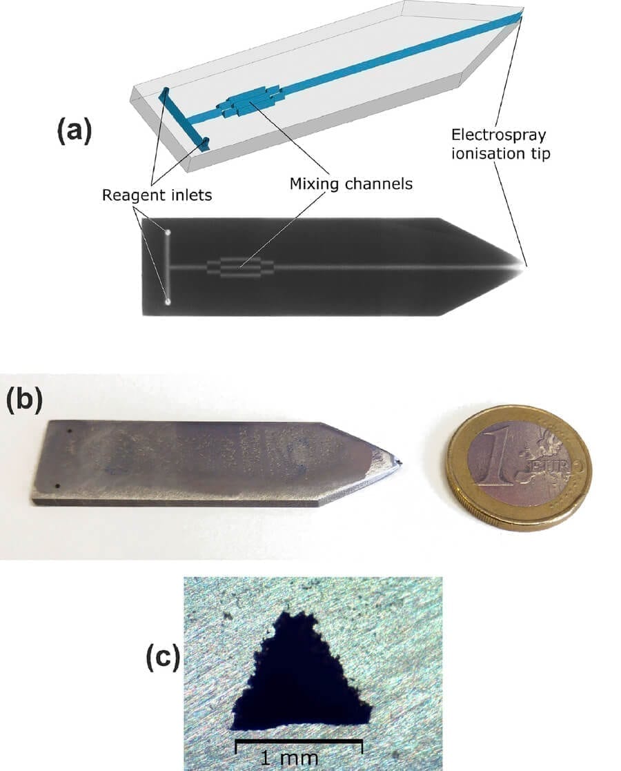 3D Printed Stainless Steel Microreactor