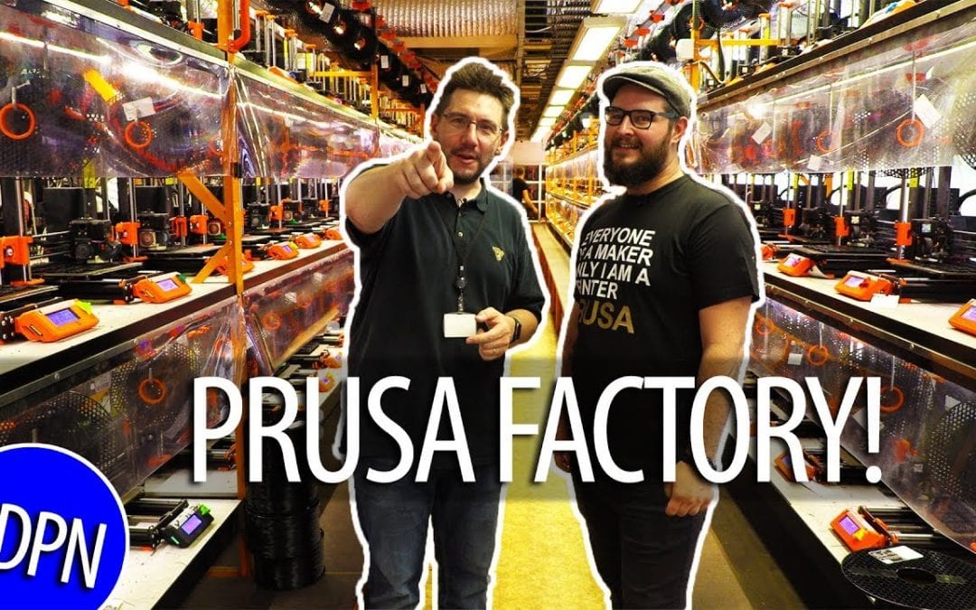 Prusa Factory Tour! Print Farm / Prusament / SL1 / MK3S / Prusa Lab!