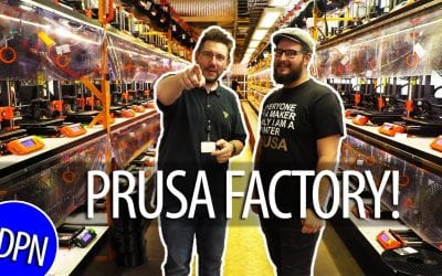 Prusa Factory Tour! Print Farm / Prusament / SL1 / MK3S / Prusa Lab!