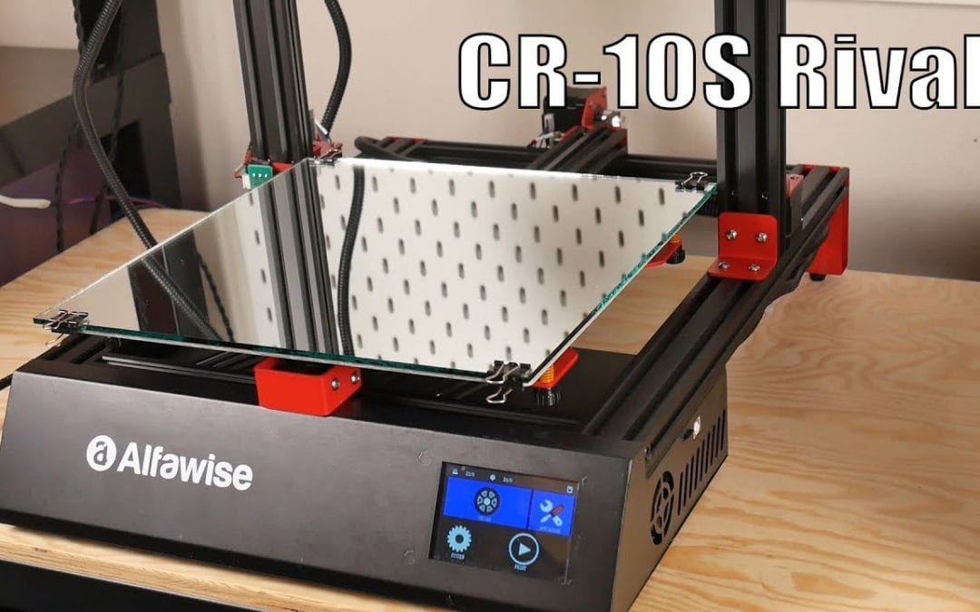 Review Of The Alfawise U20 ONE 3D Printer | CR-10 S Killer?