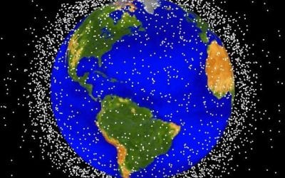 Mining Space Debris as a Resource for 3D Printing Material