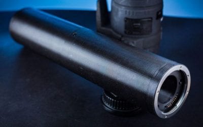 This photographer designed and 3D printed a massive 300mm extension tube for super macro magnification