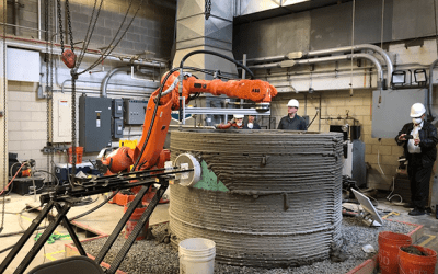 Research team receives grant to commercialize 3D-printed concrete system
