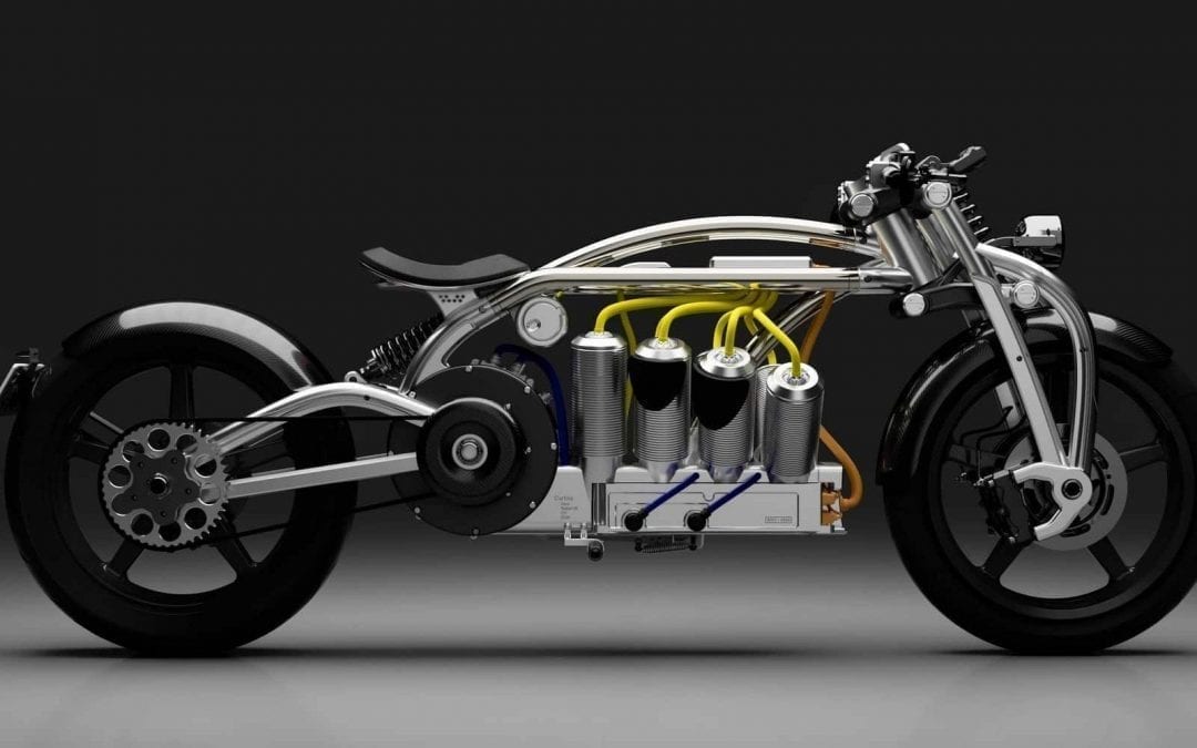 Remember that V8 electric motorcycle? It’s started production – with 3D printing