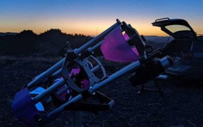 Analog Sky Drifter is a Customizable 3D Printed Binocular Telescope