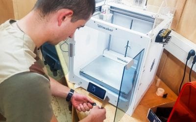 French soldiers deployed to Mali use 3D printers to make spare parts