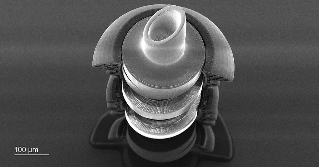 Nanoscribe shows off 3D printed microvalve for treating glaucoma