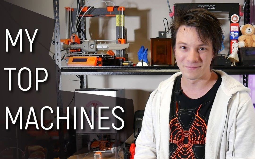 My TOP 3D Printers for the 2019 Maker’s Muse Studio (FDM/FFF)