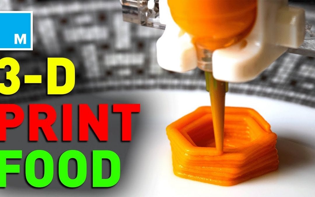 3D Printing Food and Cooking It With Lasers