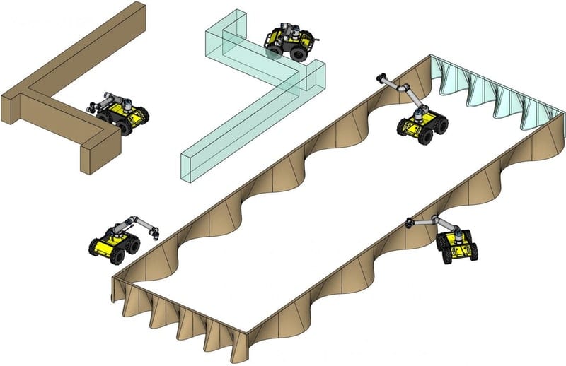 Mobile 3D printing robots could fix bridges on Earth, Mars