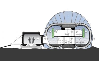The Martian Bases Of The Future May Be 3D Printed From Regolith And Ice