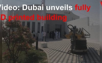 Dubai unveils fully 3D printed building