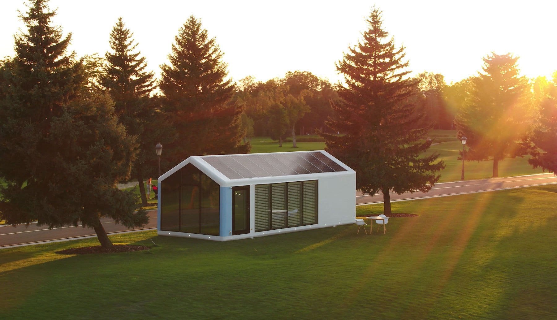 Prefab House Company Offers Solar-Powered Homes For Off-the-Grid Living