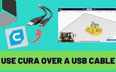 How to 3D Print with Cura over USB! – Beginner’s Guide