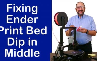 How to Fix an Ender 3d Printer Warped Print Bed