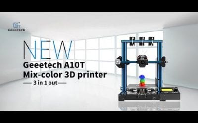 Geeetech 3 in 1 out Multi-color 3D Printer