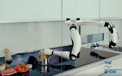 This amazing kitchen robot cooks your favorite meals and even cleans up