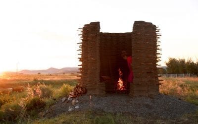 Rael San Fratello 3D prints earth structures to demonstrate potential of mud architecture