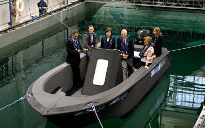 Watch a Giant 3D Printer Spit out an Entire Boat