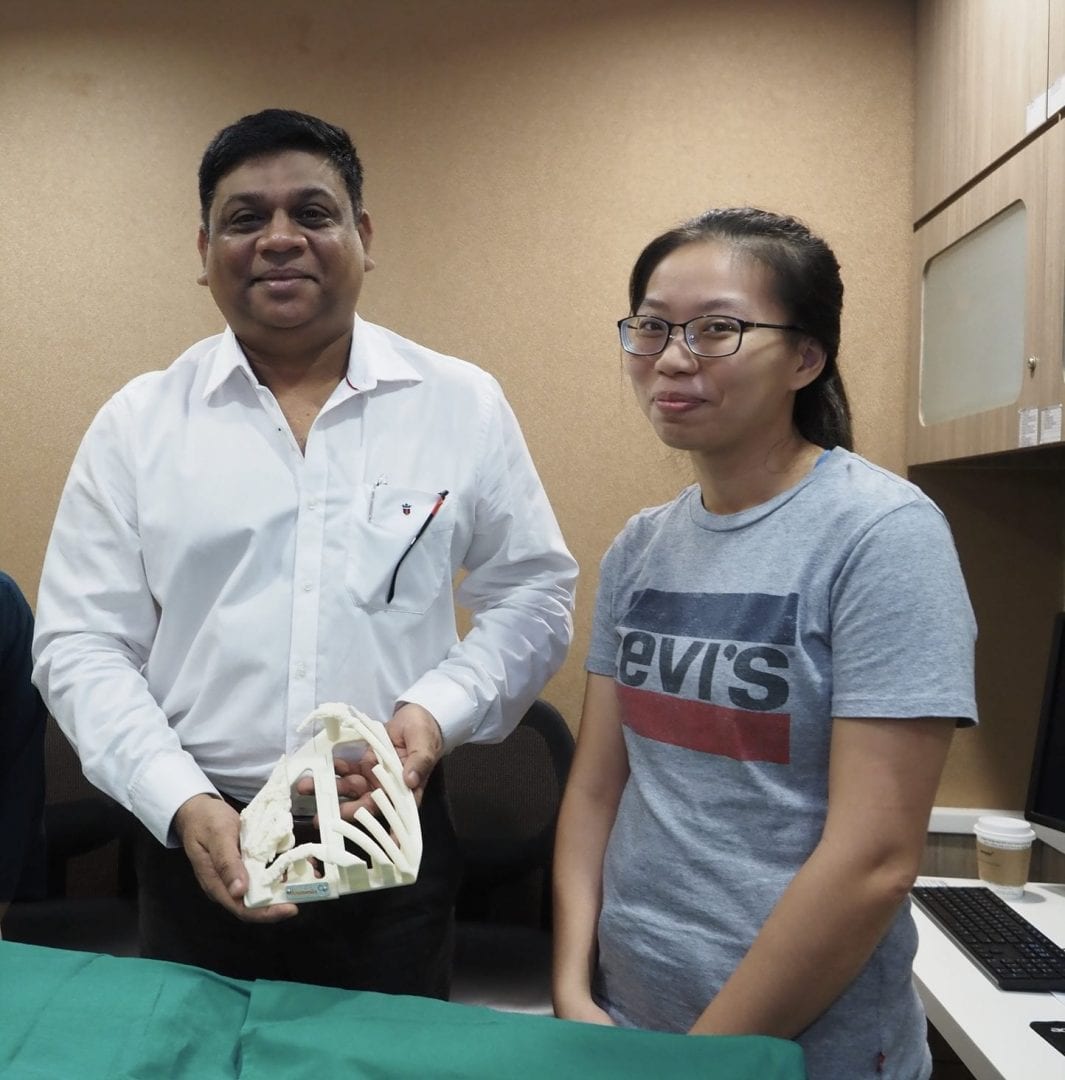 Singapore: World’s First 3D Printed Polymer Ribcage Reconstruction