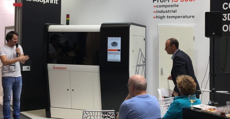 Anisoprint launches ProM IS 500 industrial continuous fiber 3D printer