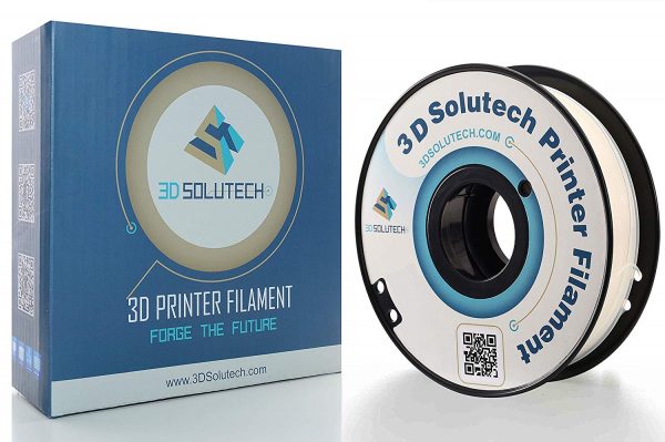 3D Solutech Natural Clear PLA Filament 1.75MM - Image 4