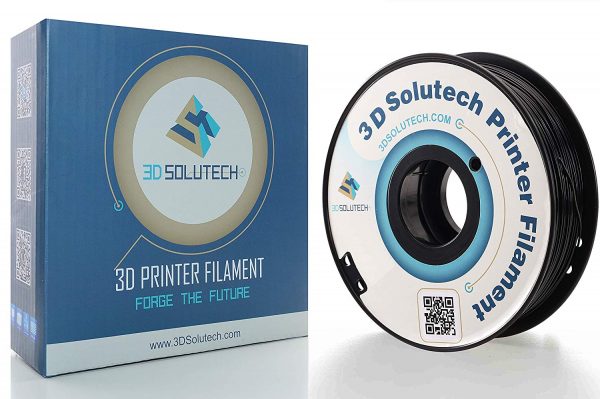 3D Solutech Real Black PLA Filament 1.75MM - Image 5