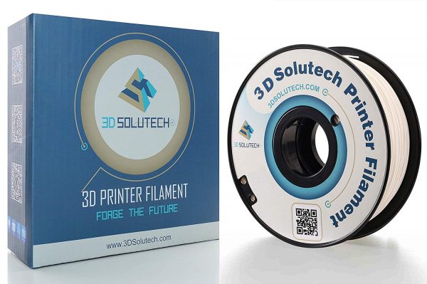 3D Solutech Real White PLA Filament 1.75mm - Image 5