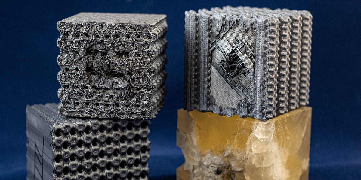 Crazy 3D-printed, layered cubes can withstand bullets travelling at 5.8km per second