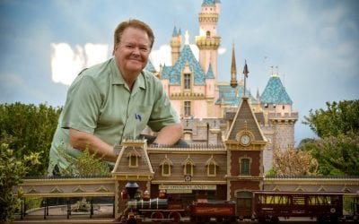 This Disneyland fan spent 20 years creating a miniature replica railroad in his backyard