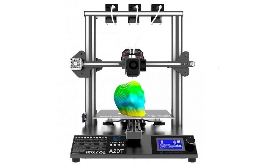 2019 Geeetech A20T 3D Printer: Review the Specs