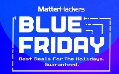 Forget Black Friday, Matterhackers launches Blue Friday, its biggest 3D printing sale of the year