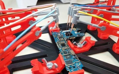 Needling Your Projects: 3D Printed PCB Probing Jig Uses Accupuncture Needles