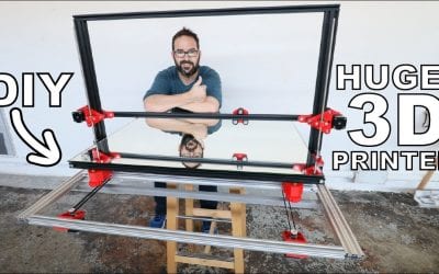 GIANT DIY 3D PRINTER FROM SCRATCH