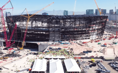 New Allegiant NFL stadium will house largest 3D printed structure in the world