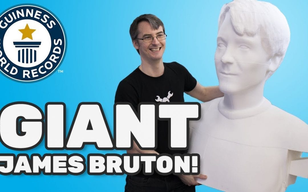 Tallest 3D-printed sculpture of a human