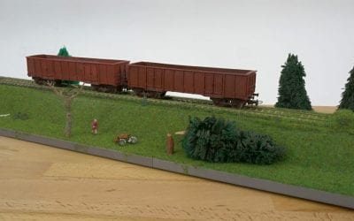 3D printed railway models, part I: Landscape