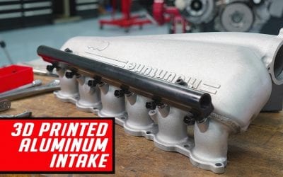 3D Printed Aluminum Intake Manifold – Laser Melting Process