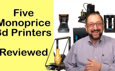 3d Printers in 2019: Review of Five Monoprice 3d Printers