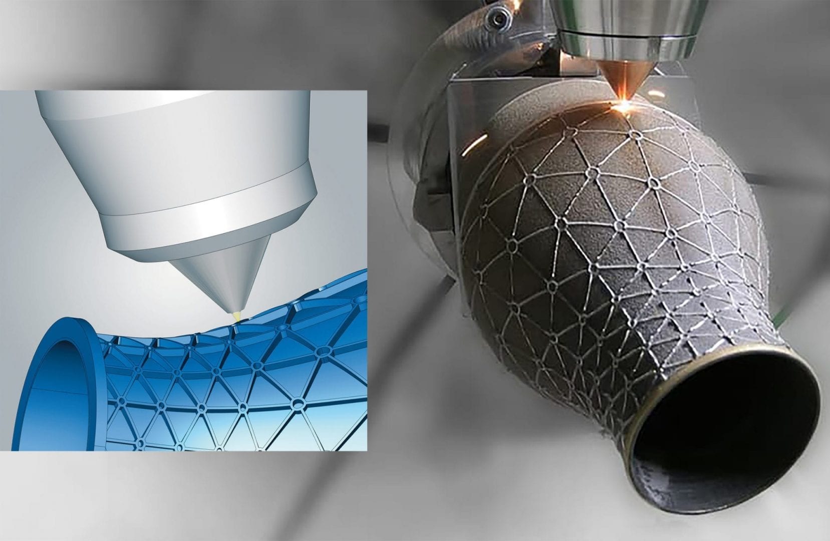 hyperMILL CAM software now includes features for additive manufacturing