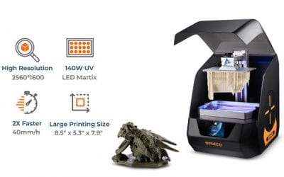 SPACE 3D Launches and Makes Large-Scale SLA 3D Printing Affordable for Everyone