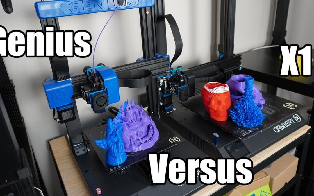 Artillery Genius 3D Printer Review | Sidewinder X1 VS Genius Comparison