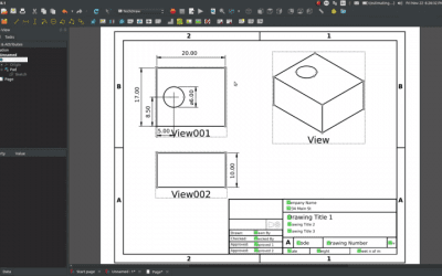 FreeCAD TechDraw Workbench Tutorial