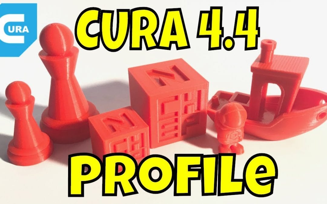 Improved Cura 4.4 Profiles for Creality Ender 3