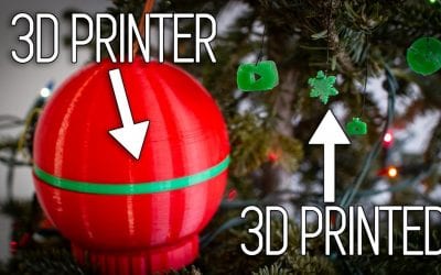 Ornamentception – A 3D printer that’s a Christmas Ornament