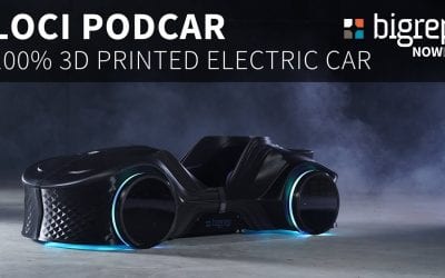 The LOCI Podcar – a fully 3D printed last-mile electric vehicle