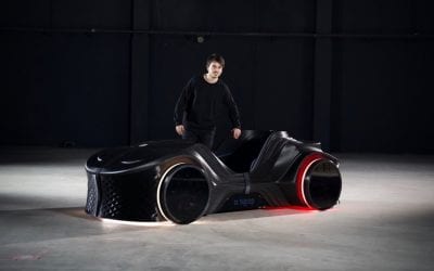 BigRep 3D prints Loci autonomous electric pod car